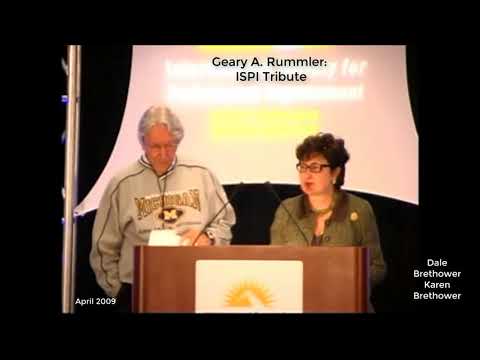 Geary A Rummler Tribute 2009 Clip 06