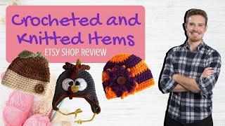Crocheted and Knitted Items Etsy Shop Review | Etsy Selling Tips | How to Sell on Etsy