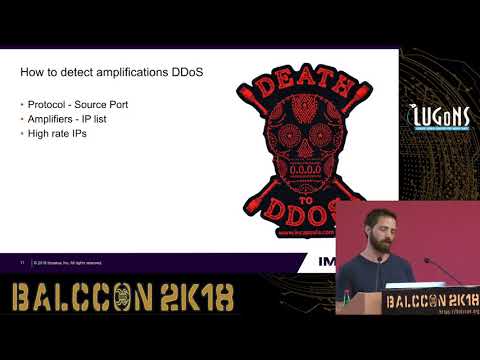 BalCCon2k18 - Johnathan Roy Azaria - Masked reflected DDoS attacks and how to protect against them