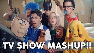 TV SHOW MASHUP - 20 Songs in 3 Minutes!! ft. Madilyn Bailey &amp; Sam Tsui