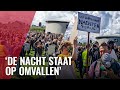 Manifestatie voor nachtleven op Museumplein