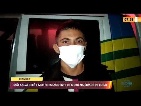 Mulher morre em acidente de moto em Cocal dos Alves 06 05 2021