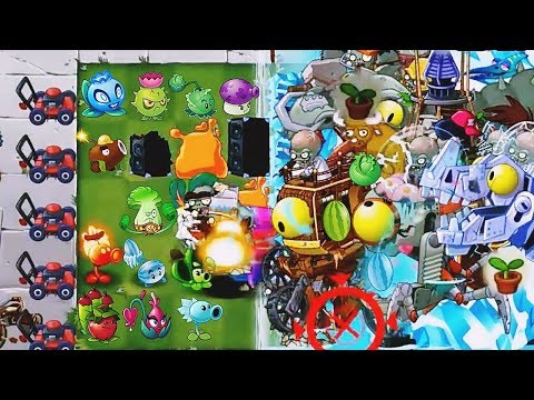 All Plants Pvz 2 Vs All Zomboss Battles And All World Map in Plants vs Zombies 2: End Game