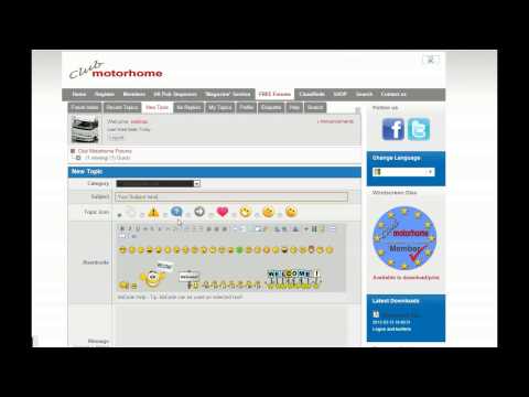 How to post on the forums