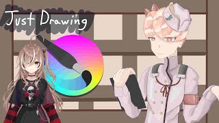[Vtuber] Drawing Nanashi Mumei from Hololive English Promise!