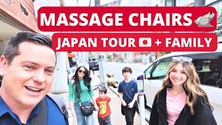 Search For The Best Japanese Massage Chair - Japan Tour With My Family And Tour Guide