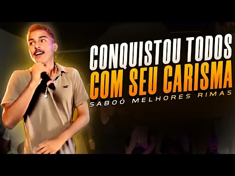 O CARISMA desse MC é de outro MUNDO| Saboó RIMAS