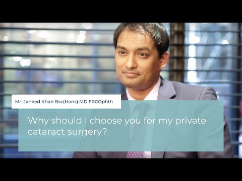 Why should I choose you for my private cataract surgery  HD 1