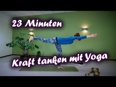 23 Minuten Kraft tanken mit Yoga
