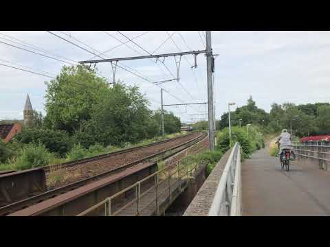 Lineas TRAXX 186 293 - 7 met Balaton Sound express