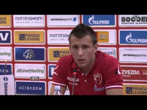 Konferencija za medije FK C. Zvezda, JSL 5. kolo Radnički K - C. Zvezda