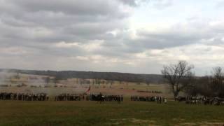 preview picture of video 'Prairie Grove Battlefield reenactment'