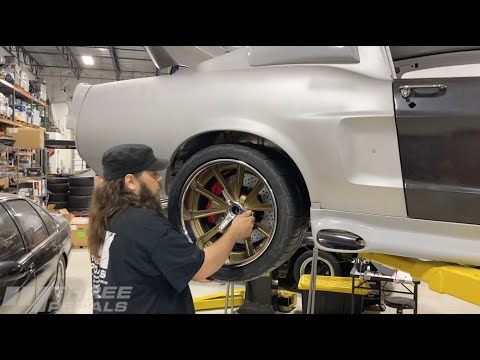 Forgeline Center Lock Wheels for our '68 Mustang Fastback Build
