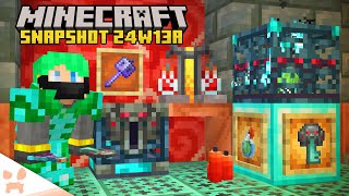 OMINOUS TRIALS, MACE ENCHANTS, POTIONS, RAID REWORK + MORE! | Minecraft 1.21 Snapshot 24w13a