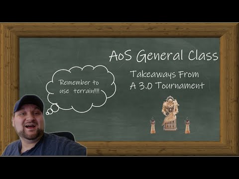 AoS General — Takeaways from a 3.0 Tournament