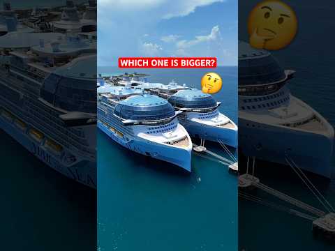 Thumbnail for The world’s BIGGEST cruise ships… 🤯