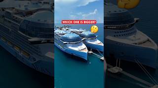 The world’s BIGGEST cruise ships… 🤯