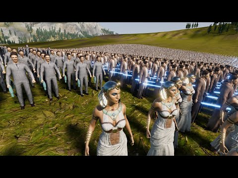 6090 HEROES vs 2,000,000 HEAVY KNIGHTS | Ultimate Epic Battle Simulator 2 | UEBS 2