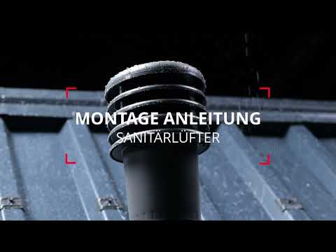 dachbleche24 - 08 Montage Sanitärlüfter