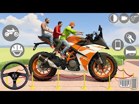 🔥 Franklin's Bike Converted into Giant KTM Bike - INDIAN THEFT AUTO SIMULATOR