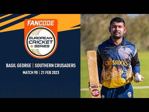 POTM: B.George - GOZ vs SOC | Highlights | FanCode ECS Malta | Malta 2023 | ECS23.090