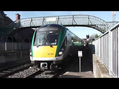 IE 22000 Class ICR Train number 22134 - Portarlington Station, Laois