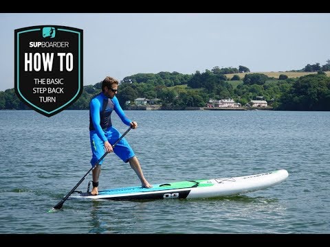 Basic step back turn / Getting into SUP how to video thumbnail