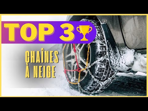 Chaînes à neige 2025 : mon test des 3 modèles stars