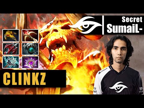 Clinkz Mid | Secret.SumaiL- | KING OF MID INSANE TRYHARD COMEBACK GAME | 7.31b Gameplay Highlights
