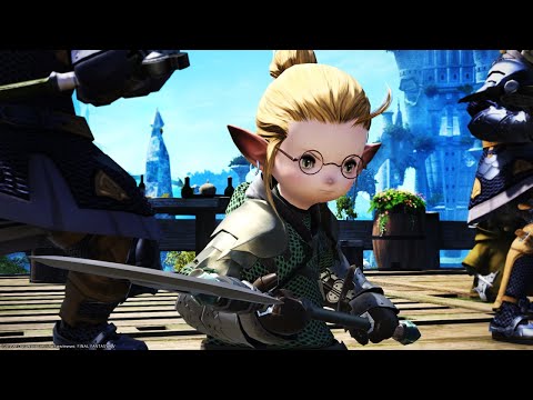 FF14: Level 65 scholar quest, In Loving Memory. Alka follows you once in boss fight in Endwalker.