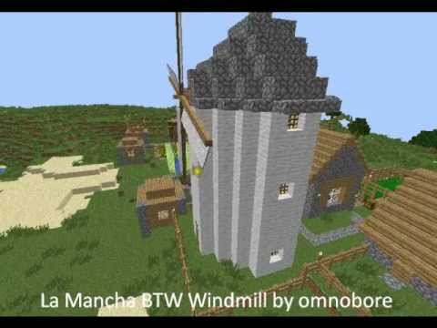 minecraft La Mancha Windmill Better Than Wolves