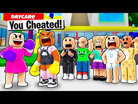 DAYCARE MAASHA AND ZOEY FIGHT! | Funny Roblox | Brookhaven 🏡RP
