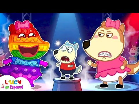 Lucy no quiere compartir sus Pop It… ¡y tiene una pesadilla aterradora! + Más🌈 @LucyEnEspanol