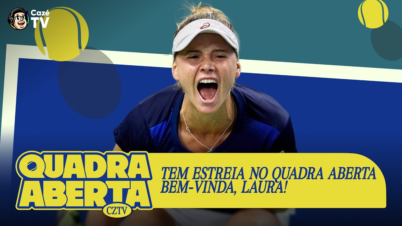 A QUADRA GANHOU REFORÇO! LAURA PIGOSSI FAZ SUA ESTREIA | QUADRA ABERTA