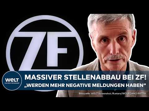Video Thumbnail: DEUTSCHLAND: "Ein politisches Problem" 14.000 Stellen weg! Autozulieferer ZF setzt den Rotstift an!