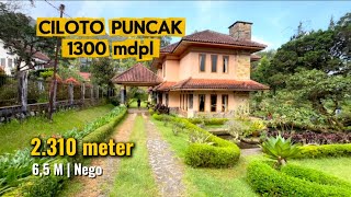 DI JUAL MURAH VILLA CIPANAS PUNCAK !! Cocok buat istarahat di puncak ciloto
