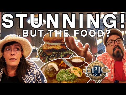 Dining INSIDE Epic Universe’s Mead Hall | Honest First Impressions!