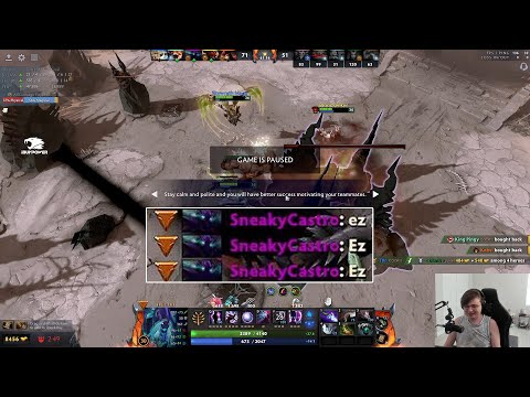 League Pro Sneaky becoming a True Dota 2 player
