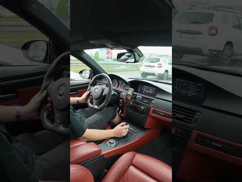 BMW E92 M3 Meets Another M3👀 #bmw #bmwm #m3 #car #cars #short #shorts #fyp #fy #explore #carguy #v8
