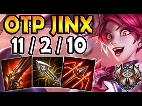 OTP Jinx vs Ashe [ ADC ] Lol Challenger Korea 10.15