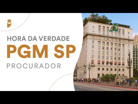 Curso Hora da Verdade - PGM SP (Procurador): Lei Local