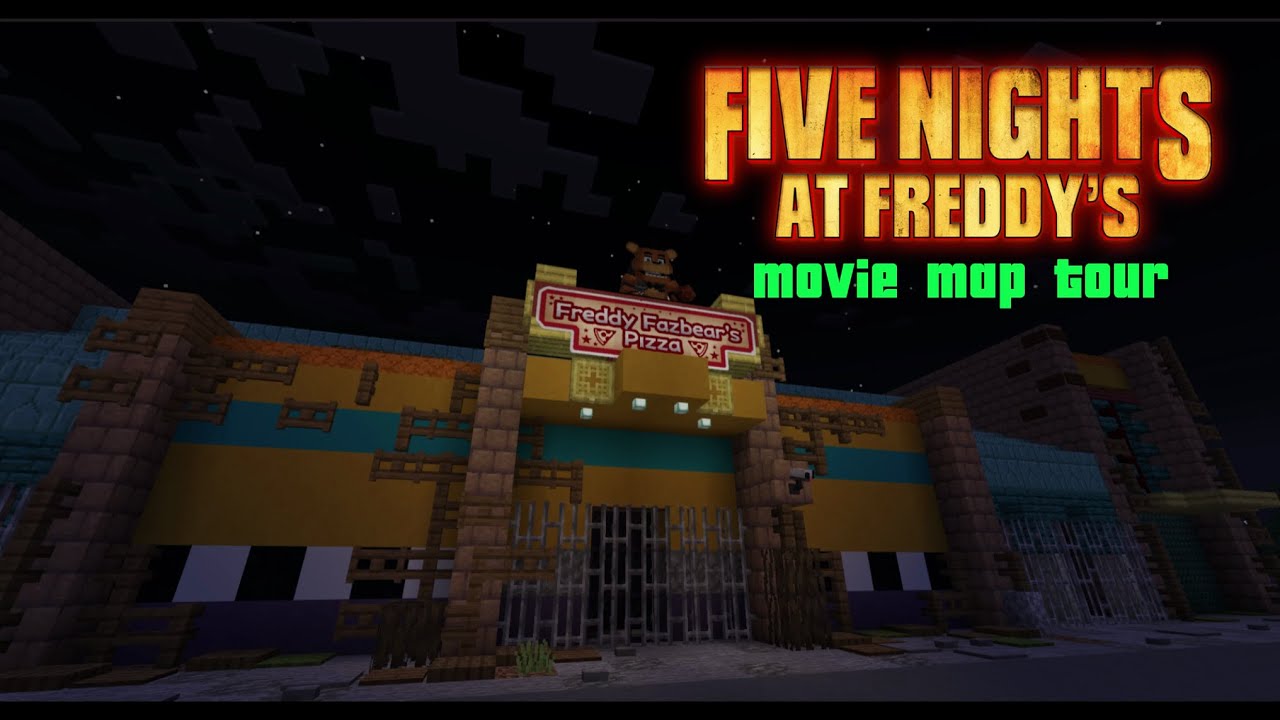 Five nights at freddy's map (from fnaf movie) Minecraft Map