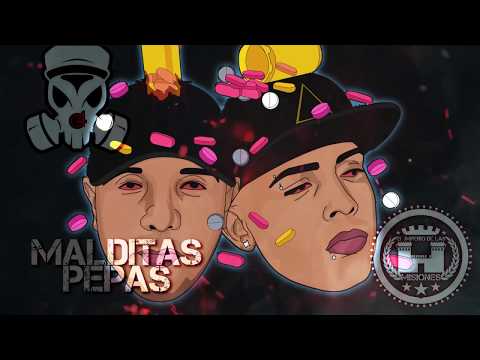 Juanka El Problematik Ft Sniper Sp - Malditas Pepas [Lyrics Video]