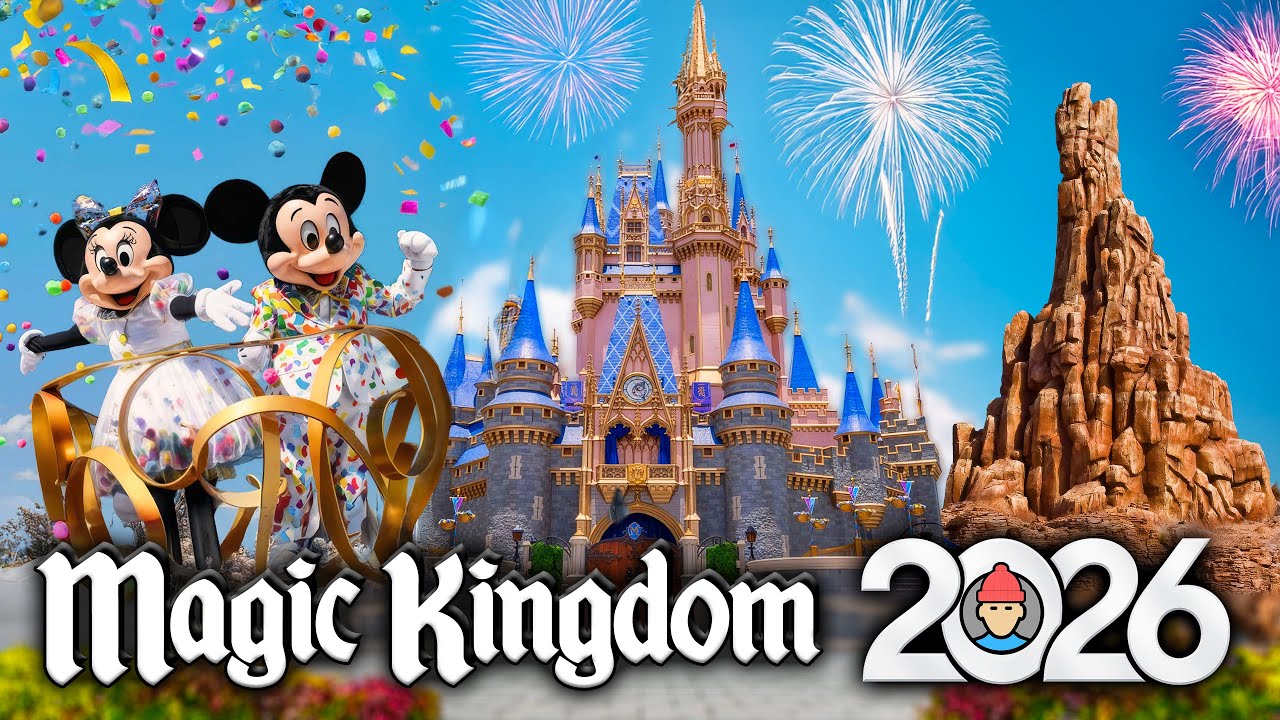 Disney’s Magic Kingdom RIDES and ATTRACTIONS 2026 | Walt Disney World