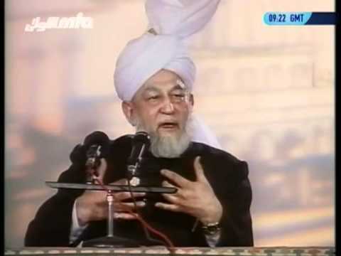 Question and Answer with Hazrat Mirza Tahir Ahmad, 3rd March 1996