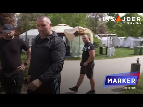 U "obezbeđenju" Pionirskog parka i pripadnik grupe Alkatraz