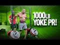 1000 LB YOKE PR!