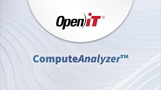 Open iT ComputeAnalyzer™ YouTube Video