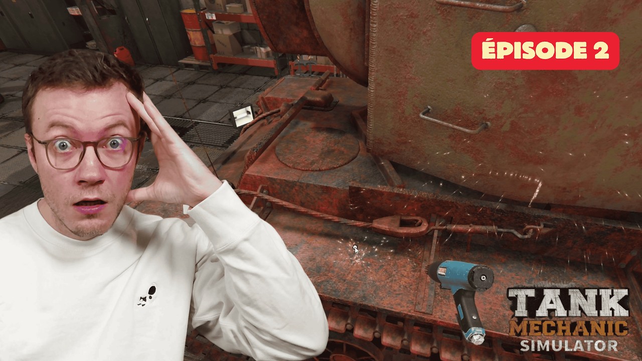 Tank Mechanic Simulator — Tank Mechanic Simulator : Cette rénovation me donne du fil à retordre ! EP2