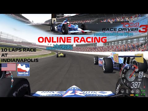 TOCA Race Driver 3 • ONLINE • 10 Laps Race at Indianapolis (INDYCAR)